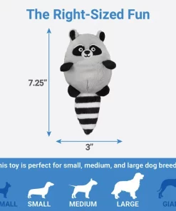 Frisco Hide & Seek Raccoon Dog Toy Refills, 3-pack -Dog Cat Corner 174766 PT1. SY630 V1578430461