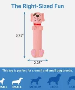 Frisco Latex Squeaky Puppy Toy 6 Frisco Latex Squeaky Puppy Toy -Dog Cat Corner 174774 PT1. SY630 V1574719074