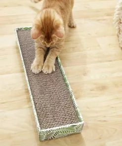 Frisco Single-Wide Cat Scratcher Toy with Catnip -Dog Cat Corner 174795 PT2. SY630 V1571760524