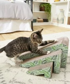 Frisco Nesting Cat Scratcher Toy with Catnip -Dog Cat Corner 177875 PT3. SY630 V1571760495