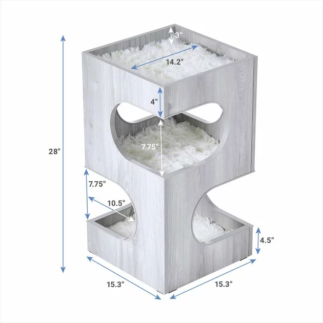 Frisco 28-in Modern Cat Tree & Condo 4 Frisco 28-in Modern Cat Tree & Condo - Image 2