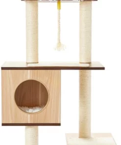 Frisco 47.5-in Modern Cat Tree & Condo -Dog Cat Corner 177904 PT4. SY630 V1584453102