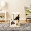 Frisco 28.5-in Modern Cat Tree & Condo -Dog Cat Corner 177907 MAIN. SY630 V1584451194