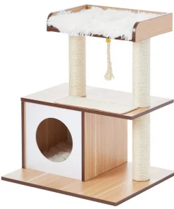 Frisco 28.5-in Modern Cat Tree & Condo 13 Frisco 28.5-in Modern Cat Tree & Condo -Dog Cat Corner 177907 PT5. SY630 V1584453388