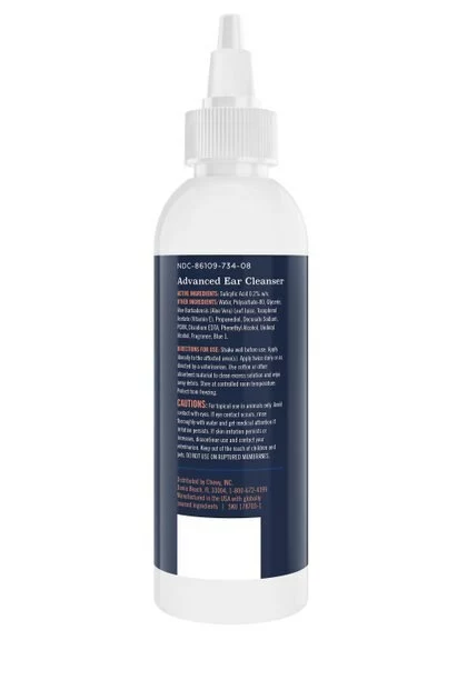 Frisco Advanced Dog, Cat & Horse Ear Cleanser, 8-oz bottle 4 Frisco Advanced Dog, Cat & Horse Ear Cleanser, 8-oz bottle - Image 2