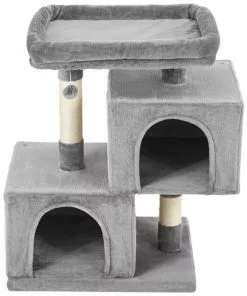 Frisco 33-in Faux Fur Cat Tree & Condo 10 Frisco 33-in Faux Fur Cat Tree & Condo -Dog Cat Corner 180389 PT2. SY630 V1584452426