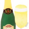 Frisco Plush Champagne & Flute Dog Toy, 2-pack -Dog Cat Corner 183243 Main. SY630 V1573748286