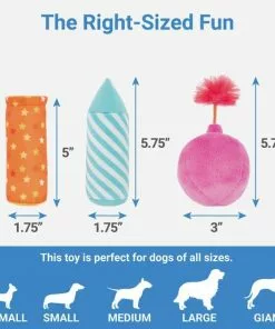 Frisco Plush Champagne & Flute Dog Toy, 2-pack 7 Frisco Plush Champagne & Flute Dog Toy, 2-pack -Dog Cat Corner 183243 PT2. SY630 V1599241869