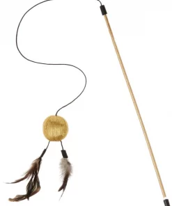 Frisco Sparkle Ball Glitter Teaser Cat Toy