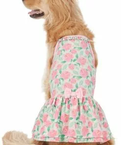Frisco Pink Floral Dog & Cat Dress -Dog Cat Corner 191295 PT2. SY630 V1637653354