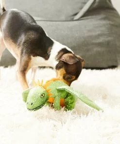 Frisco Mythical Mates Greenwing the Green Dragon Plush Squeaking Dog Toy 7 Frisco Mythical Mates Greenwing the Green Dragon Plush Squeaking Dog Toy -Dog Cat Corner 204483 PT2. SY630 V1583271178