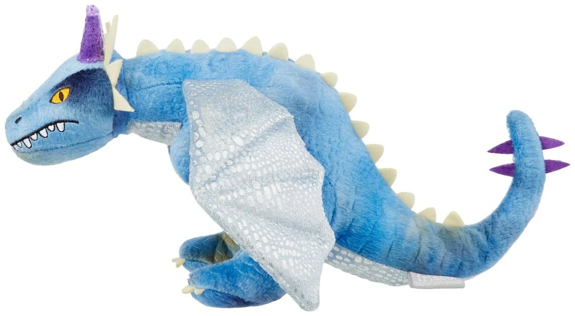 Frisco Mythical Mates Bluefoot the Blue Dragon Plush Squeaking Dog Toy 4 Frisco Mythical Mates Bluefoot the Blue Dragon Plush Squeaking Dog Toy - Image 2