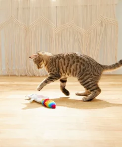 Frisco Mythical Mates Rainbow Unicorn Crinkle Kicker Cat Toy with Catnip -Dog Cat Corner 204537 PT2. SY630 V1583271490