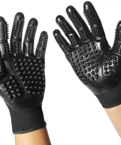 Frisco Dog & Cat Deshedding & Grooming Gloves, Black -Dog Cat Corner 206842 PT2. SY630 V1610762611