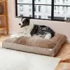 Frisco Plush Orthopedic Pillow Dog Bed with Removable Cover -Dog Cat Corner 210279 MAIN. SY630 V1590067294