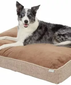 Frisco Plush Orthopedic Pillow Dog Bed with Removable Cover -Dog Cat Corner 210279 PT2. SY630 V1590067298