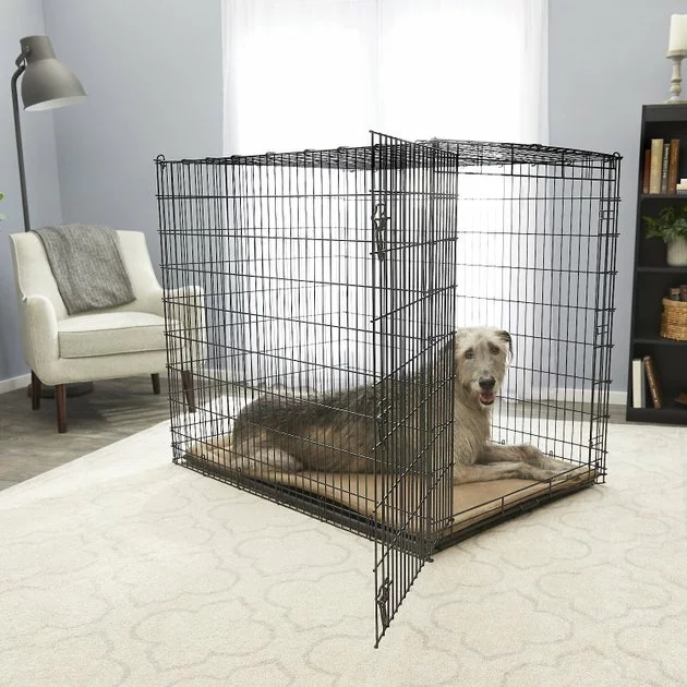 Frisco XX-Large Heavy Duty Single Door Wire Dog Crate, 54 inch 3 Frisco XX-Large Heavy Duty Single Door Wire Dog Crate, 54 inch