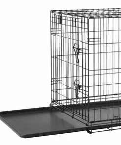 Frisco Fold & Carry Single Door Collapsible Wire Dog Crate & Mat Kit 14 Frisco Fold & Carry Single Door Collapsible Wire Dog Crate & Mat Kit -Dog Cat Corner 212620 PT4. SY630 V1580155693