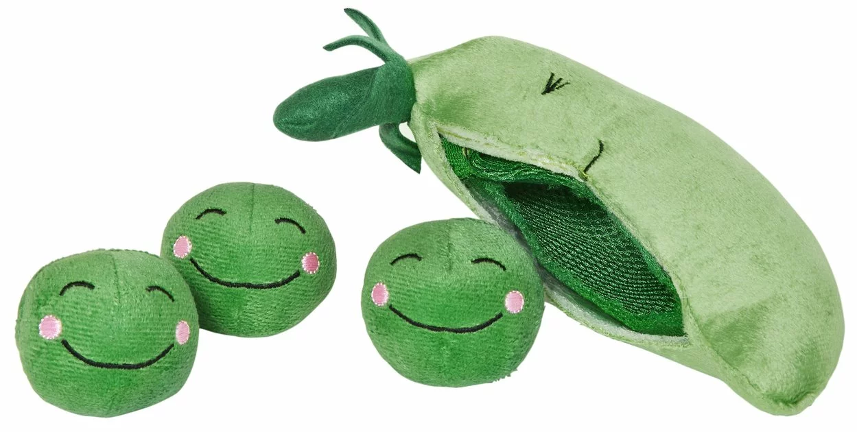 Frisco Plush Squeaking 2-in-1 Tearable Peapod & Peas Dog Toy 3 Frisco Plush Squeaking 2-in-1 Tearable Peapod & Peas Dog Toy
