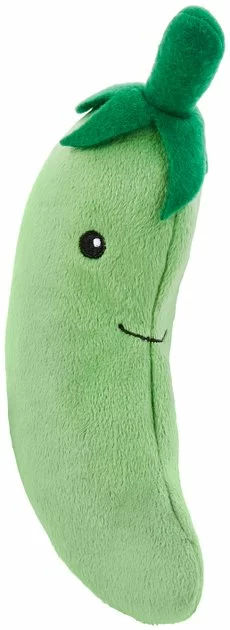Frisco Plush Squeaking 2-in-1 Tearable Peapod & Peas Dog Toy 5 Frisco Plush Squeaking 2-in-1 Tearable Peapod & Peas Dog Toy - Image 3