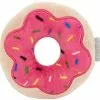 Frisco Strawberry Frosted Donut Dense Foam Squeaky Dog Toy -Dog Cat Corner 213804 MAIN. SY630 V1590069141