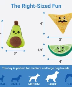 Frisco Hide & Seek Plush Guacamole Dog Toy Refills, 3-pack 5 Frisco Hide & Seek Plush Guacamole Dog Toy Refills, 3-pack -Dog Cat Corner 213832 PT1. SY630 V1597156566
