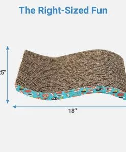 Frisco Sushi Delight Wave Cat Scratcher -Dog Cat Corner 213908 PT1. SY630 V1597156857