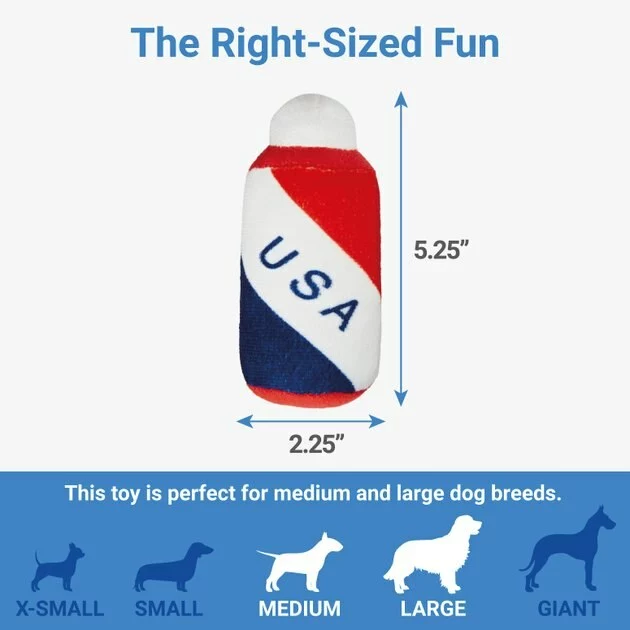 Frisco Hide-and-Seek USA Gym Bag Dog Toy 5 Frisco Hide-and-Seek USA Gym Bag Dog Toy - Image 3