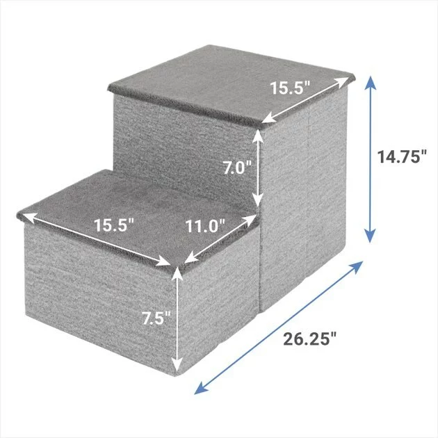 Frisco Collapsible Cat & Dog Stairs & Storage 4 Frisco Collapsible Cat & Dog Stairs & Storage - Image 2