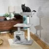 Frisco 38-in Cat Tree with Condo, Top Perch & Toy -Dog Cat Corner 214377 MAIN. SY630 V1606832229