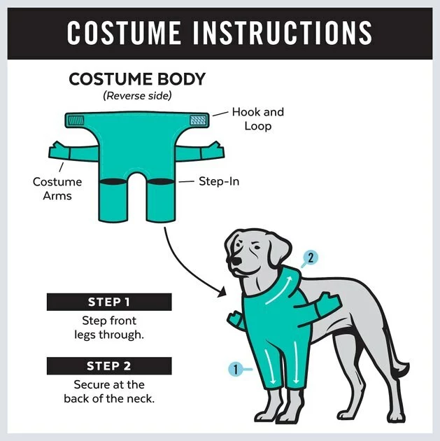 Frisco Front Walking Granny Dog & Cat Costume 5 Frisco Front Walking Granny Dog & Cat Costume - Image 3