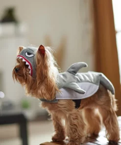 Frisco Shark Attack Dog & Cat Costume 15 Frisco Shark Attack Dog & Cat Costume -Dog Cat Corner 215590 PT8. SY630 V1624543419