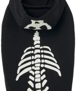 Frisco Glow in the Dark Skeleton Dog & Cat Hoodie -Dog Cat Corner 215630 PT3. SY630 V1625871120