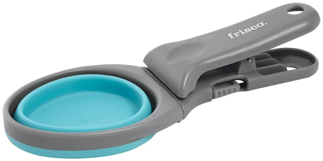 Frisco 2-in-1 Collapsible Food Scoop with Clip, 1 Cup 4 Frisco 2-in-1 Collapsible Food Scoop with Clip, 1 Cup - Image 3