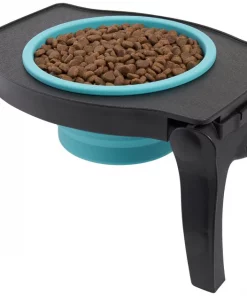 Frisco Elevated Collapsible Travel Bowl, 8 Cups -Dog Cat Corner 216013 PT2. SY630 V1591020373