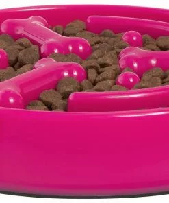 Frisco Bone Shaped Ridges Slow Feed Bowl, 3 Cups 11 Frisco Bone Shaped Ridges Slow Feed Bowl, 3 Cups -Dog Cat Corner 216040 PT3. SY630 V1591020664