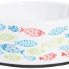 Frisco Colorful Fish Melamine Cat Bowl, 1.5 Cups -Dog Cat Corner 216047 MAIN. SY630 V1591020713