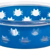 Frisco Cat Design Glass Bowl with Silicone Sleeve, 1.5 Cups -Dog Cat Corner 216057 MAIN. SY630 V1591020769