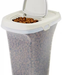 Frisco Airtight Food Storage Container, Gray, 6-qt 10 Frisco Airtight Food Storage Container, Gray, 6-qt -Dog Cat Corner 216706 PT3. SY630 V1603748219