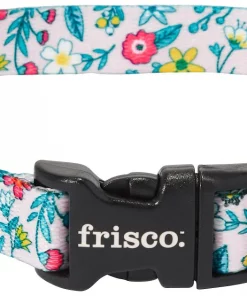 Frisco Spring Floral Polyester Dog Collar
