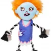 Frisco Zombie Girl Plush with Rope Squeaky Dog Toy -Dog Cat Corner 218571 MAIN. SY630 V1594653357