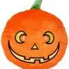 Frisco Halloween Pumpkin Round Plush Squeaky Dog Toy -Dog Cat Corner 218583 MAIN. SY630 V1594653361