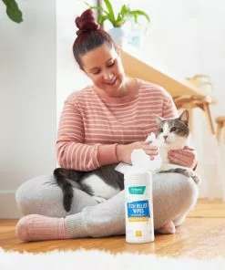 Frisco Itch Relief Waterless Grooming Wipes for Dogs & Cats, 50 count -Dog Cat Corner 222165 PT2. SY630 V1602822099