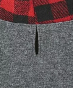 Frisco Plaid Dog & Cat Hoodie -Dog Cat Corner 223645 PT5. SY630 V1637691089