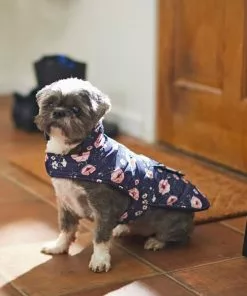 Frisco Patterned Floral Insulated Dog & Cat Puffer Coat -Dog Cat Corner 223945 PT7. SY630 V1601580397