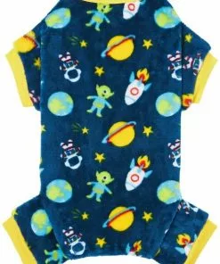 Frisco Outer Space Dog & Cat Cozy Fleece PJs -Dog Cat Corner 224125 PT3. SY630 V1599560771