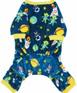Frisco Outer Space Dog & Cat Cozy Fleece PJs -Dog Cat Corner 224125 PT4. SY630 V1599560792