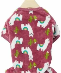 Frisco Llamas Dog & Cat Cozy Fleece PJs