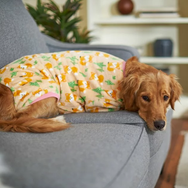 Frisco Foxes Dog & Cat Cozy Fleece PJs 7 Frisco Foxes Dog & Cat Cozy Fleece PJs - Image 5