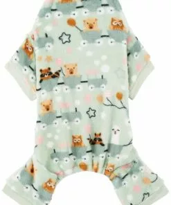Frisco Zoo Animals Dog & Cat Cozy Fleece PJs -Dog Cat Corner 224188 PT3. SY630 V1599493897